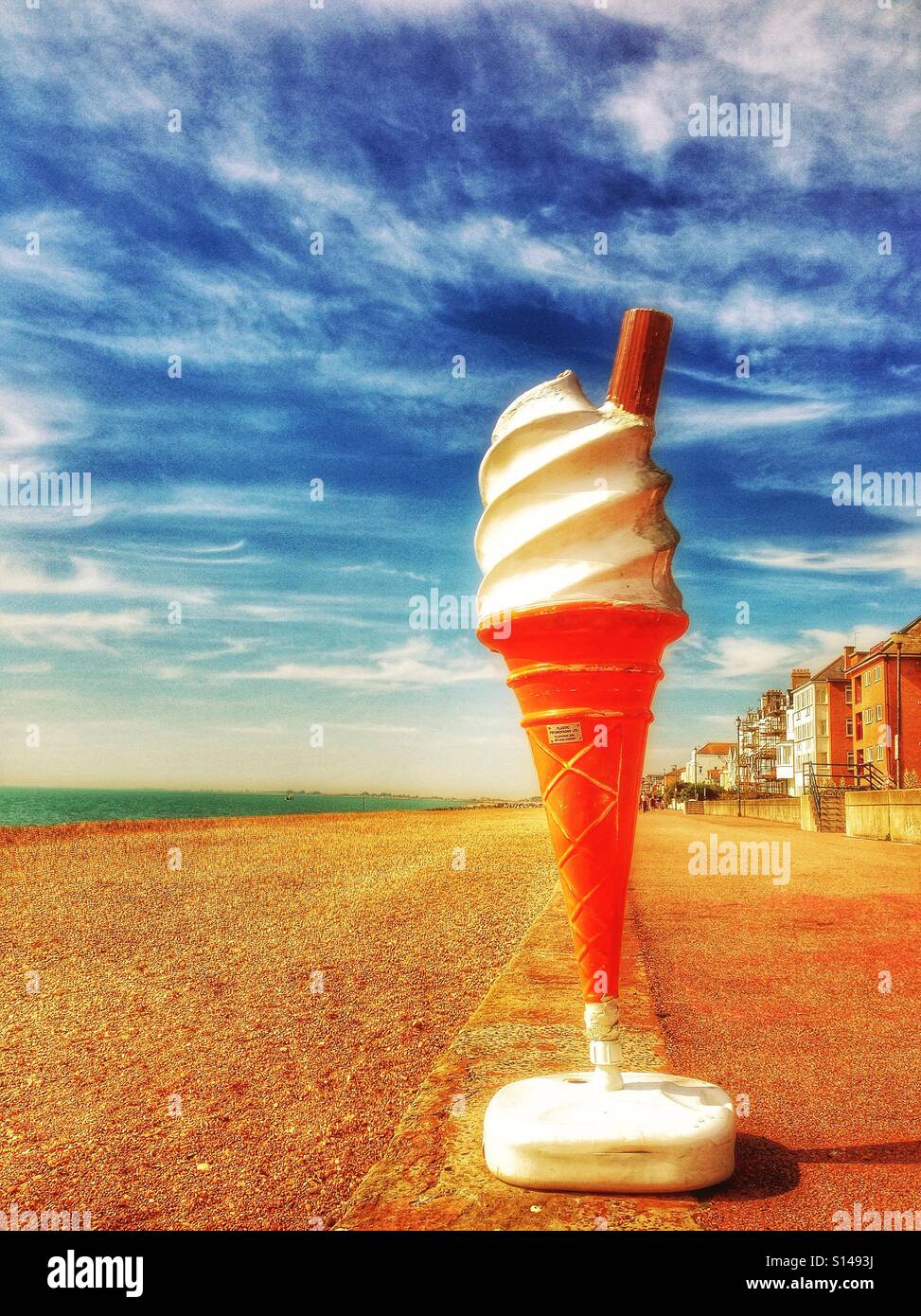 Giant ice cream cone Stock Photo Alamy