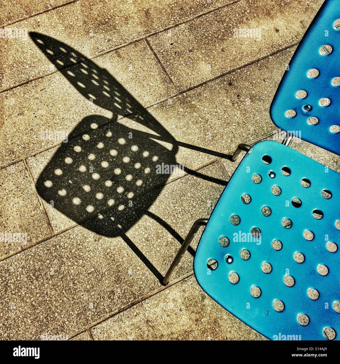 Chair shadow - Smartphone Captured Stock Image