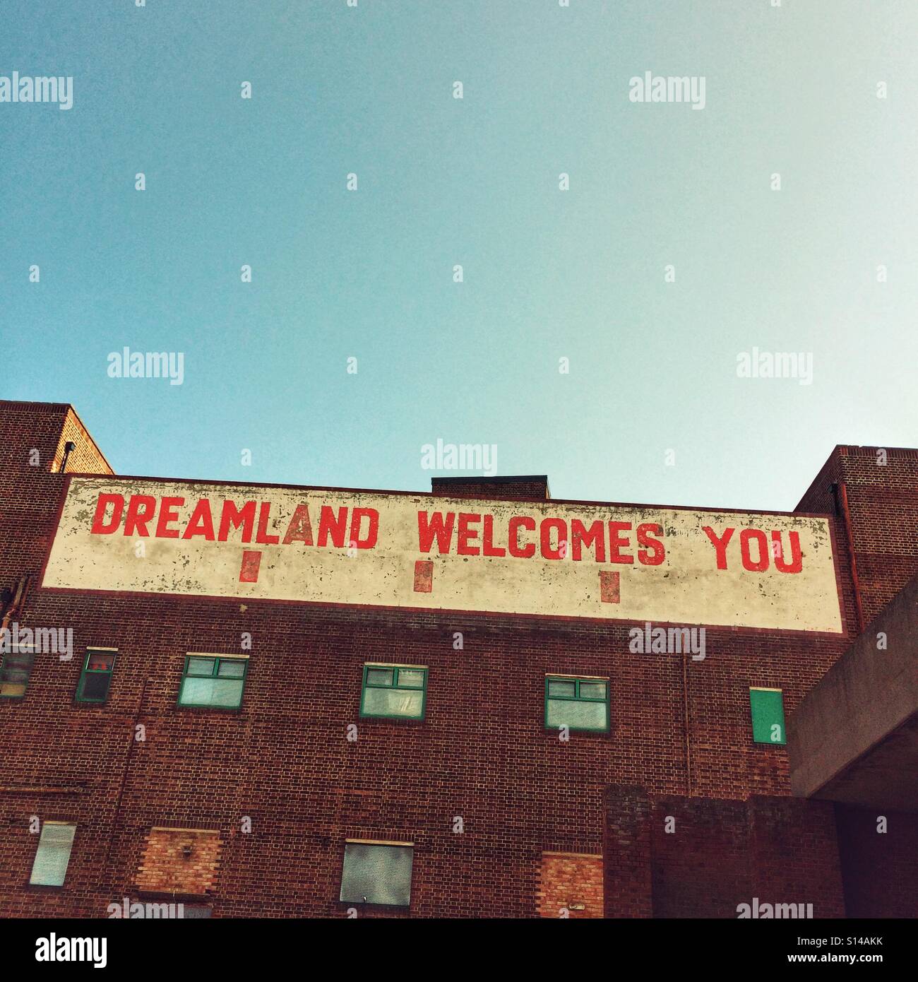 Dreamland Welcomes You - Margate England UK Stock Photo