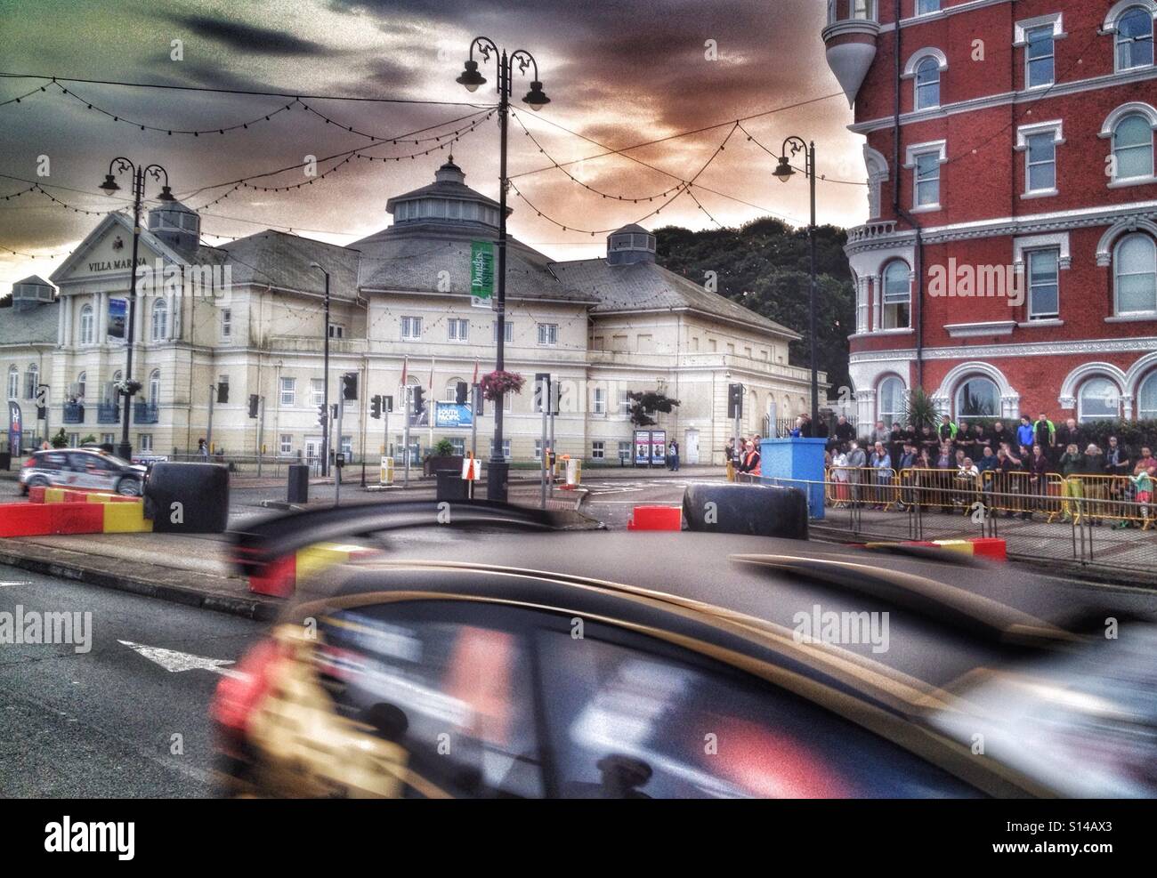 Isle of Man rally Stock Photo - Alamy