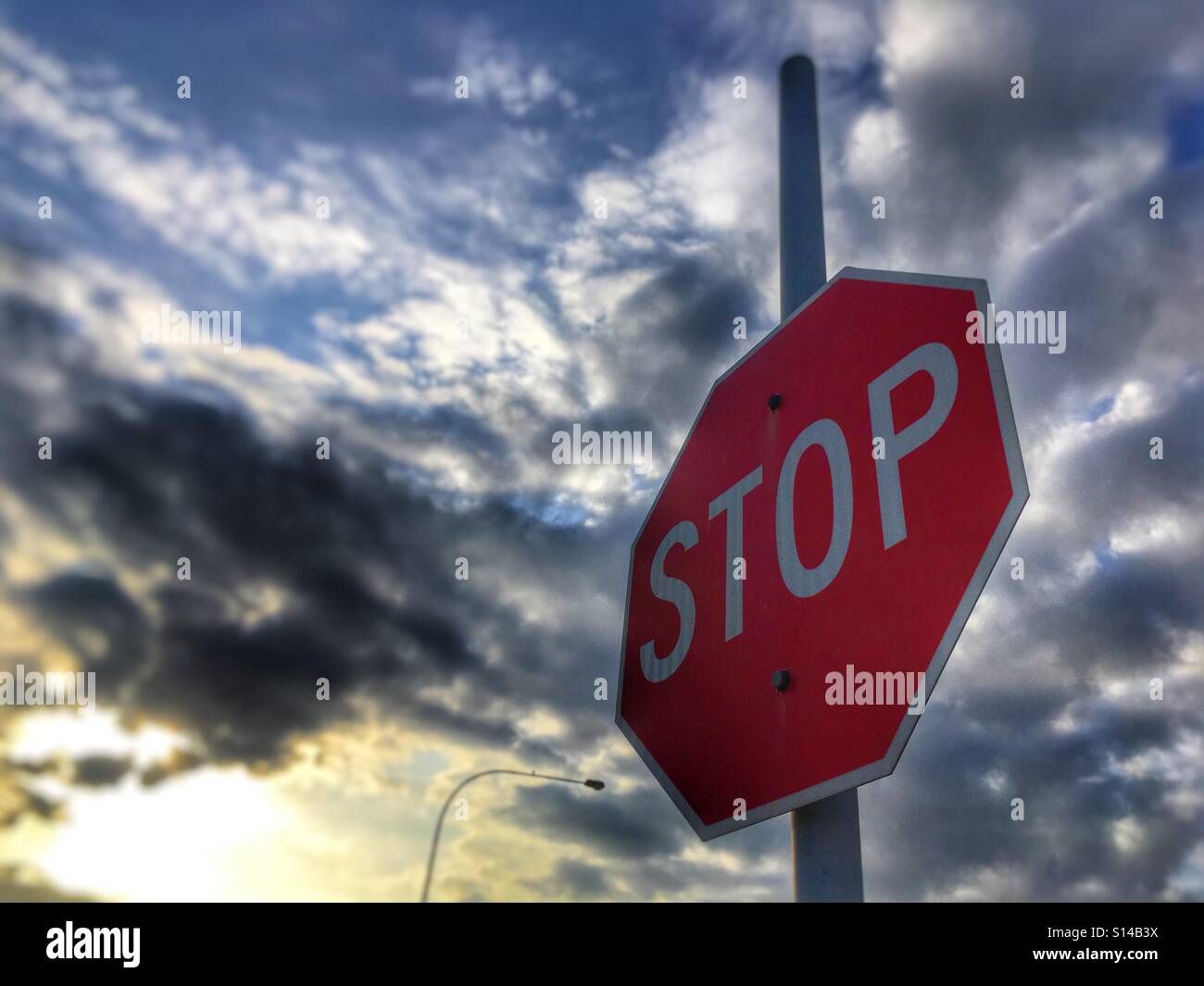 Stop sign. Stock Photo