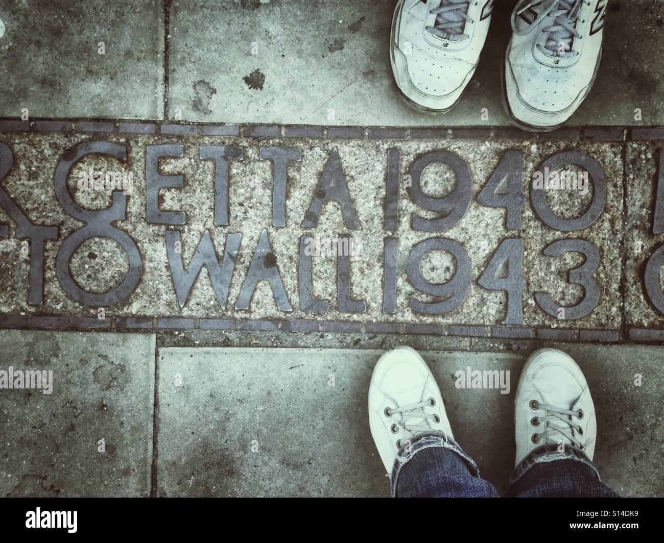 Ghetto wall - Smartphone Captured Stock Image