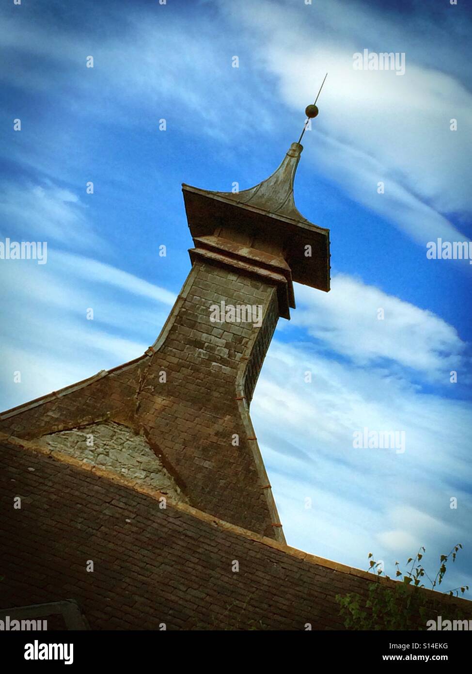 Whisky distillery Stock Photo