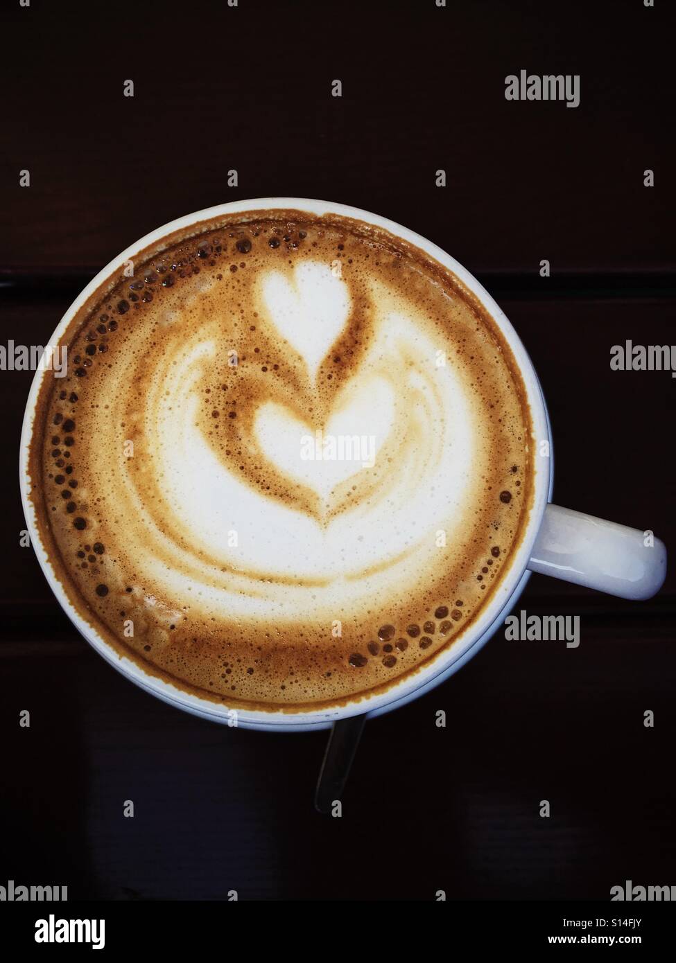 Coffee Art Stock Photo
