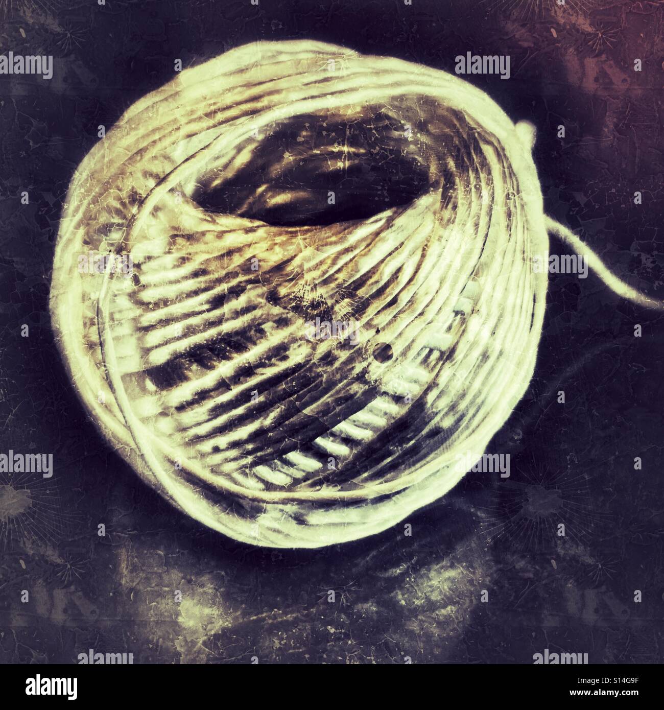 Ball of twine - Smartphone Captured Stock Image