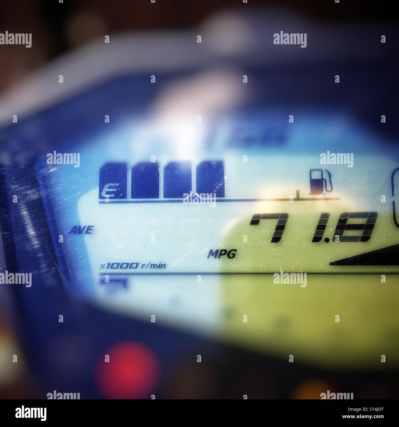 Miles per gallon and dash hires stock photography and images Alamy