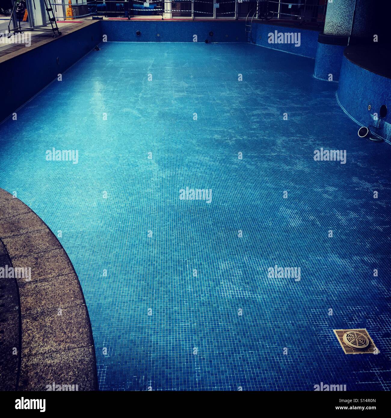 Empty Pool - Smartphone Captured Stock Image