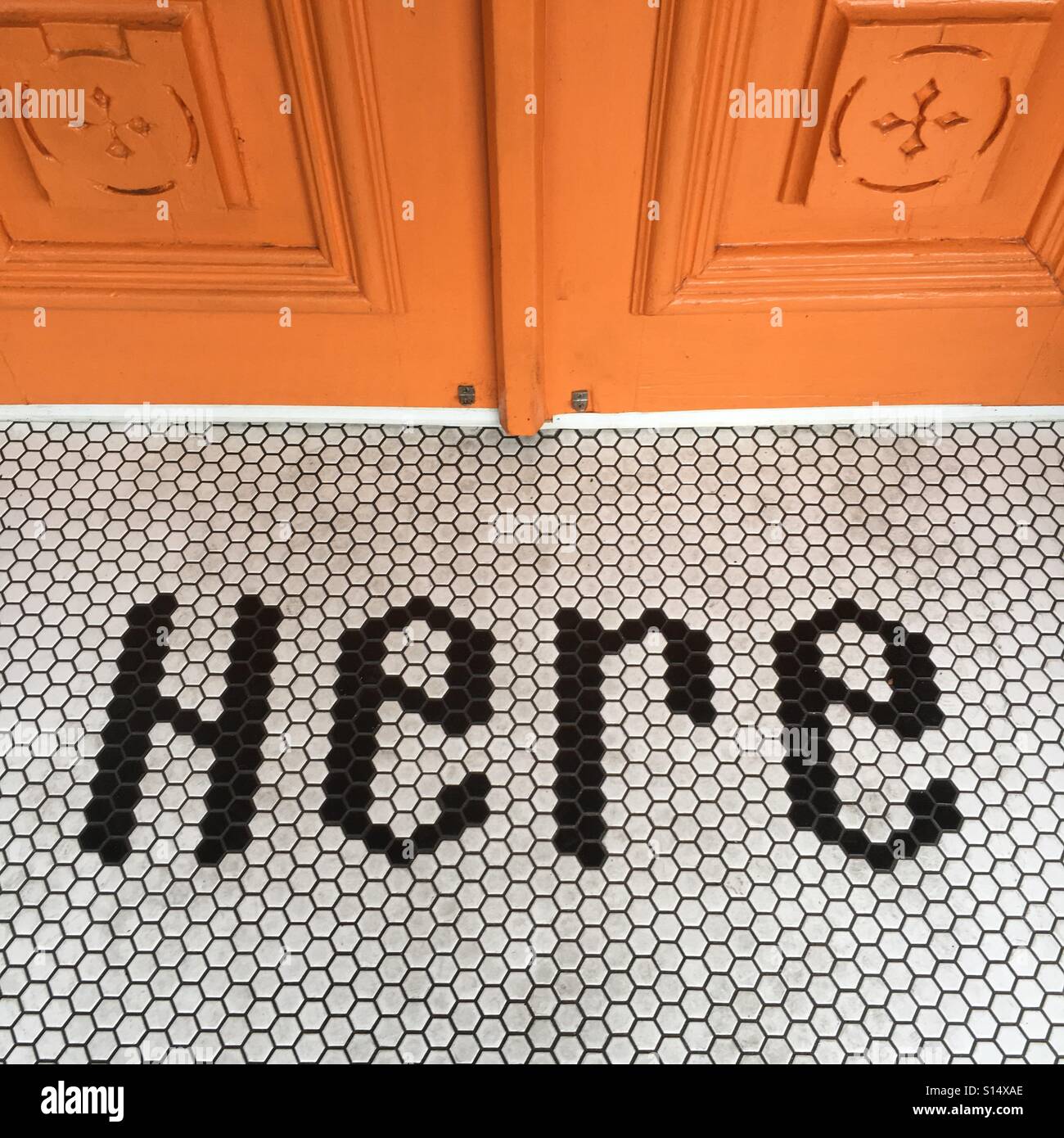 Here - Smartphone Captured Stock Image