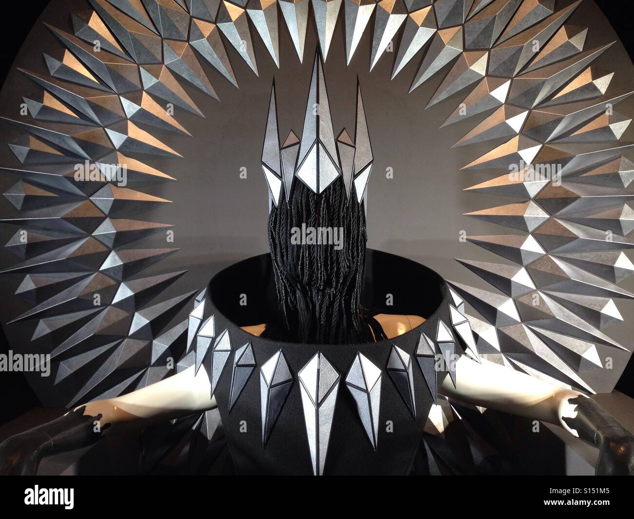 Sycorax: Themed Selfridges shop window display, Oxford Street, London - Smartphone Captured Stock Image