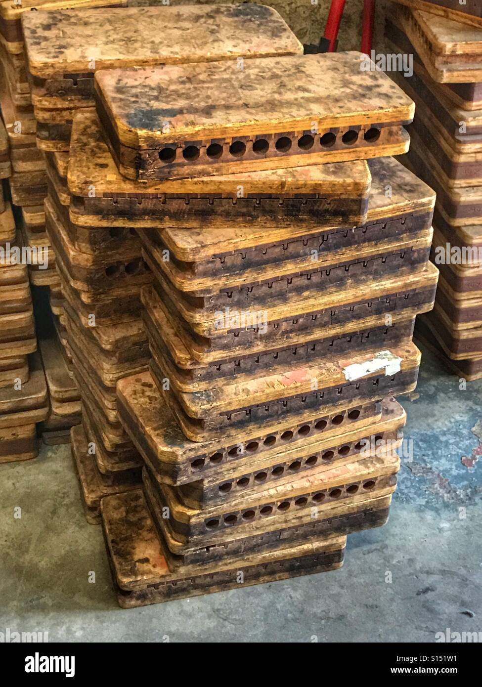 Cigar Press - Smartphone Captured Stock Image