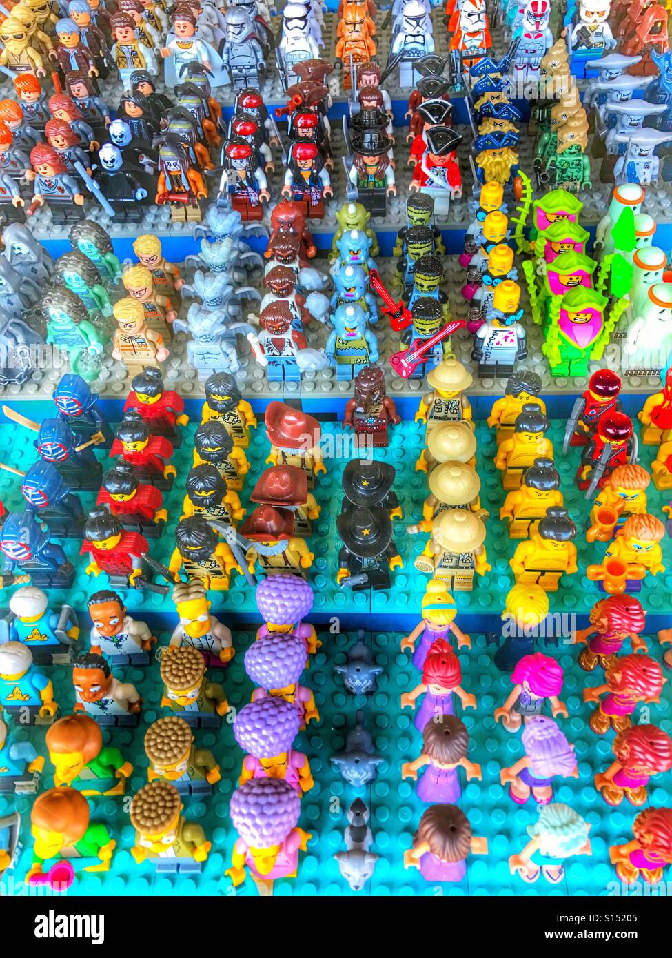 Lego - Smartphone Captured Stock Image