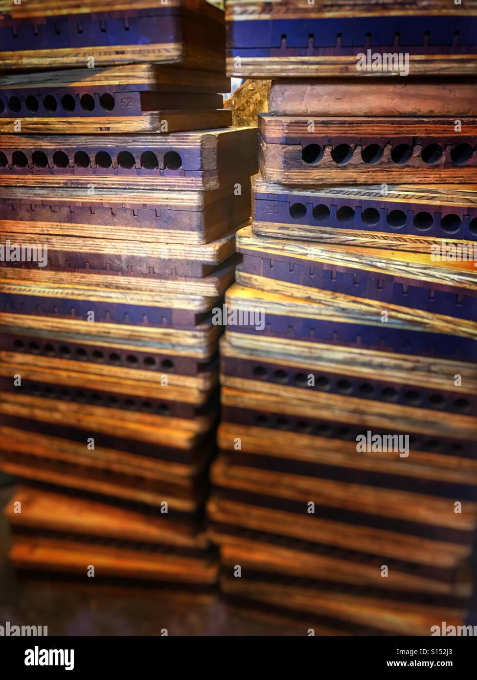 Cigar press - Smartphone Captured Stock Image