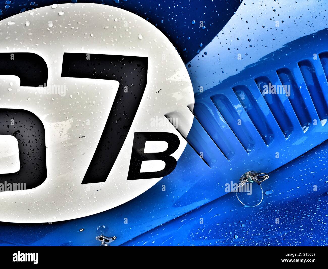 Racing car - Smartphone Captured Stock Image