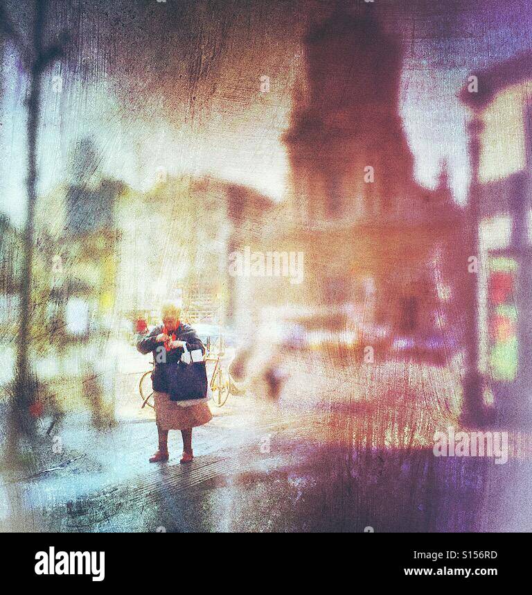 Winter is coming - Smartphone Captured Stock Image