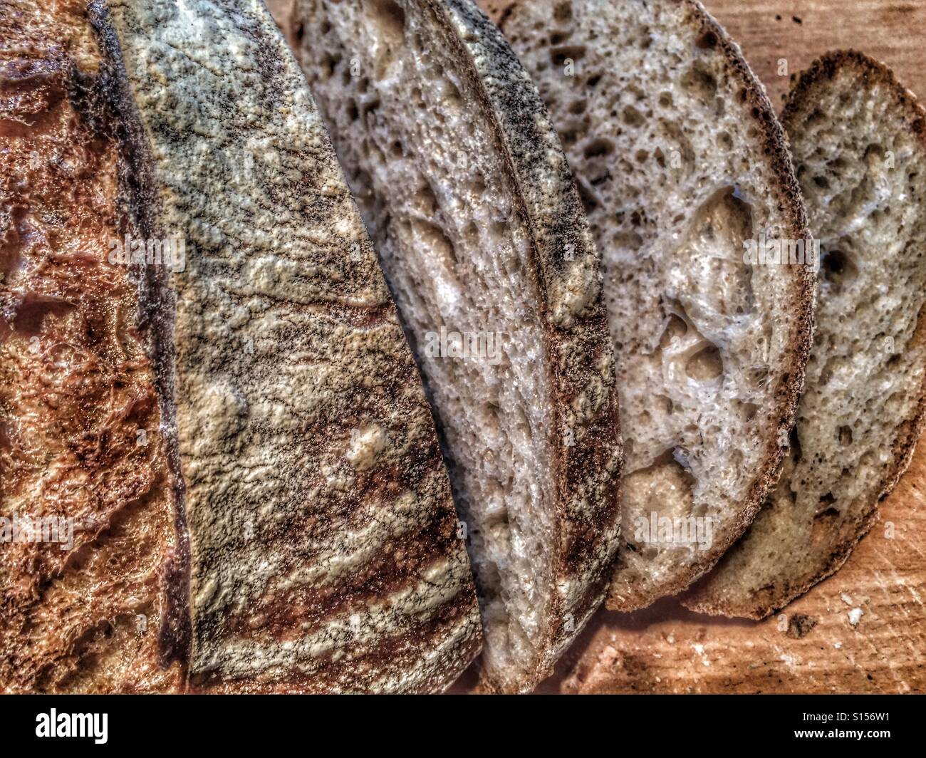Sourdough bread - Smartphone Captured Stock Image
