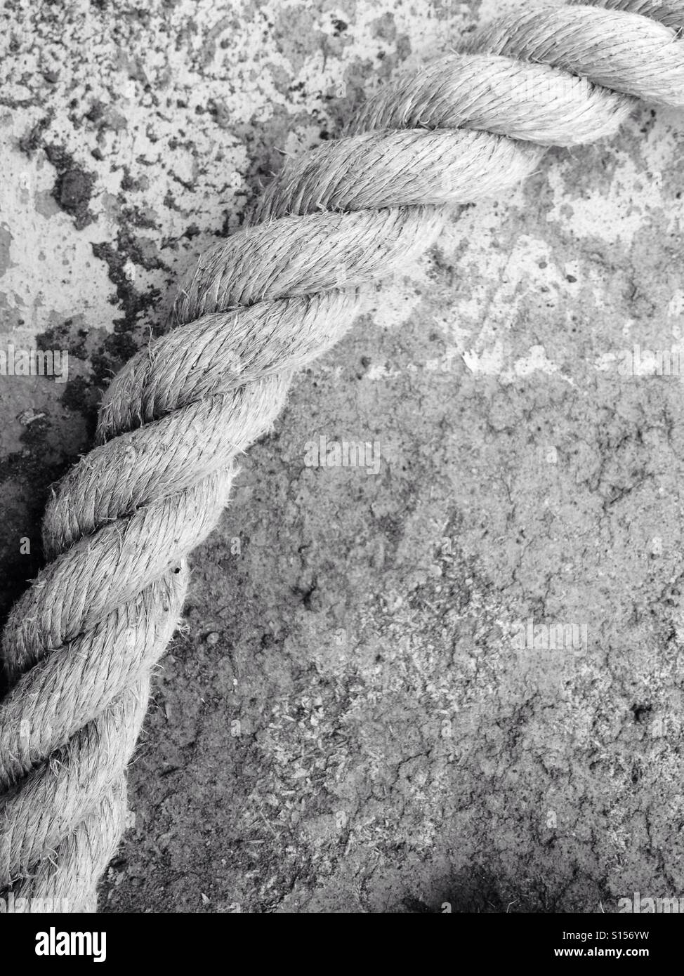 Thick rope - Smartphone Captured Stock Image