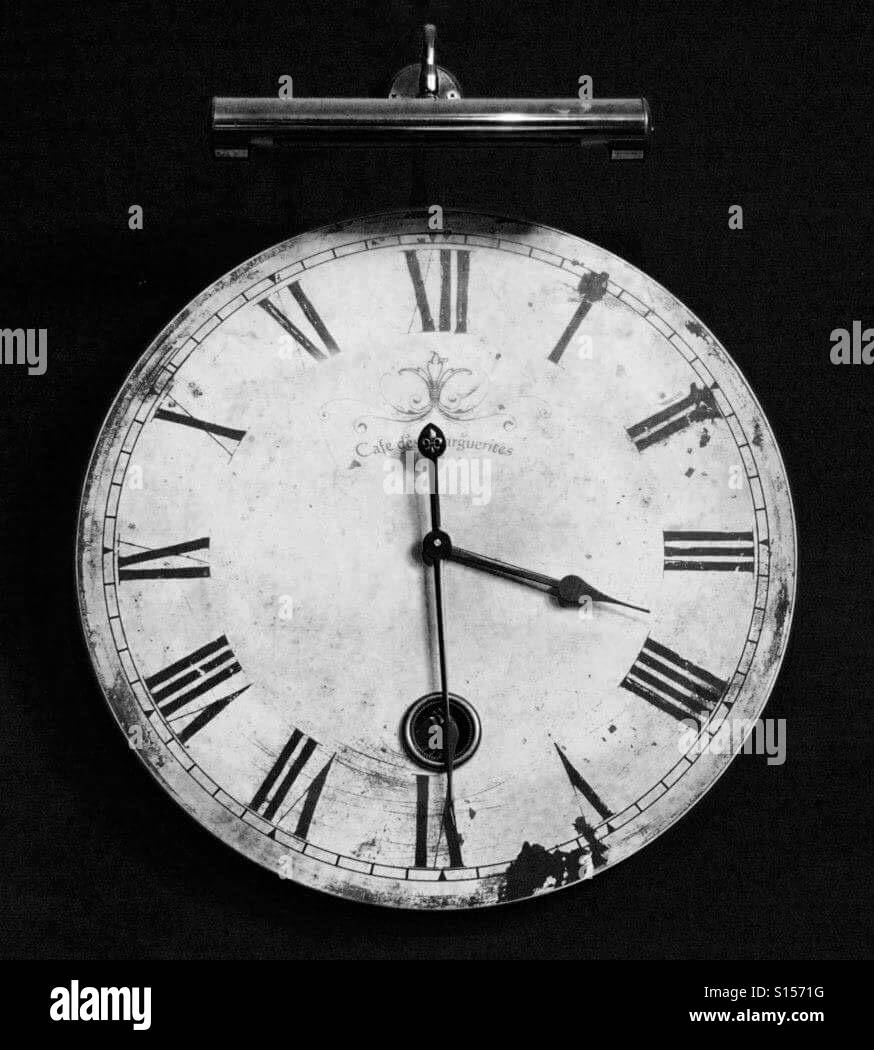 Old Clock - Smartphone Captured Stock Image