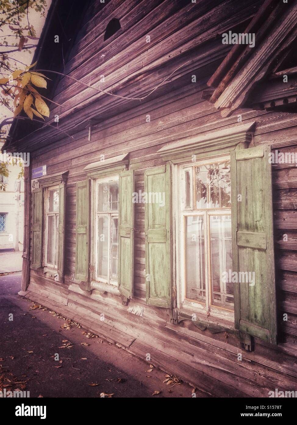 Old wooden house - Smartphone Captured Stock Image