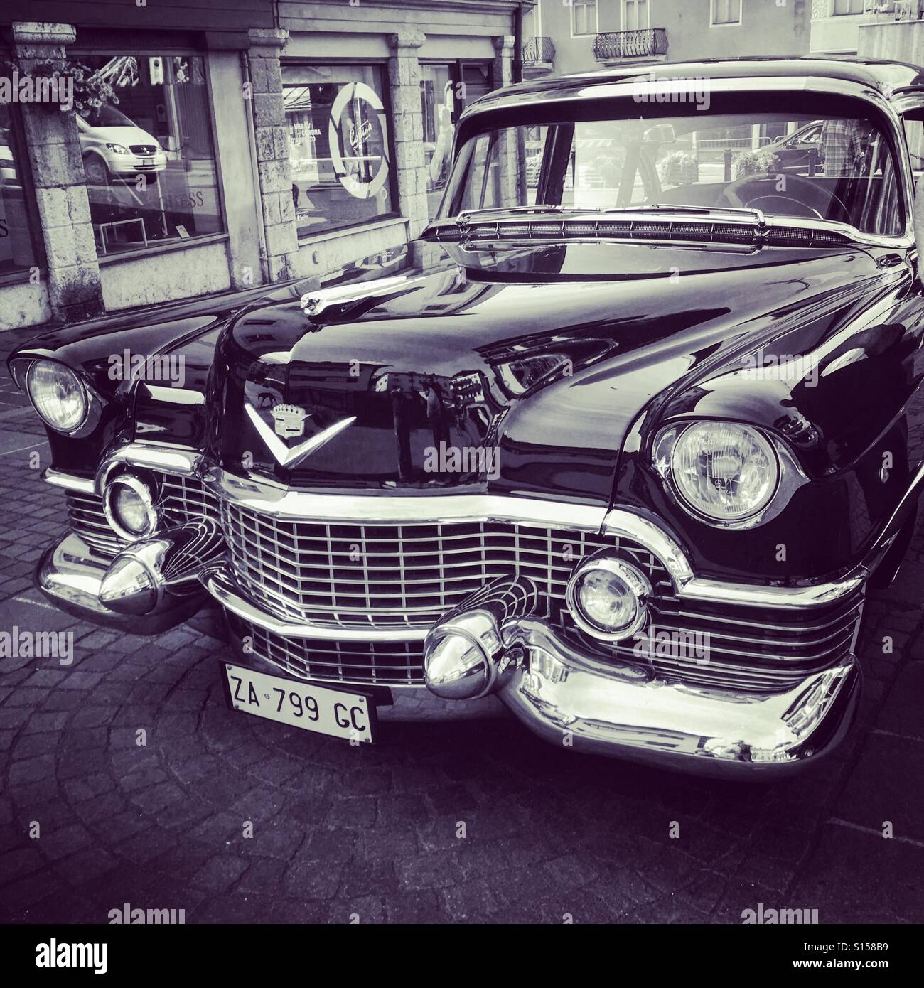 Old Cadillac. Stock Photo