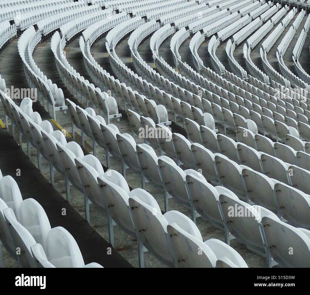 Lord's Cricket Ground seating Stock Photo
