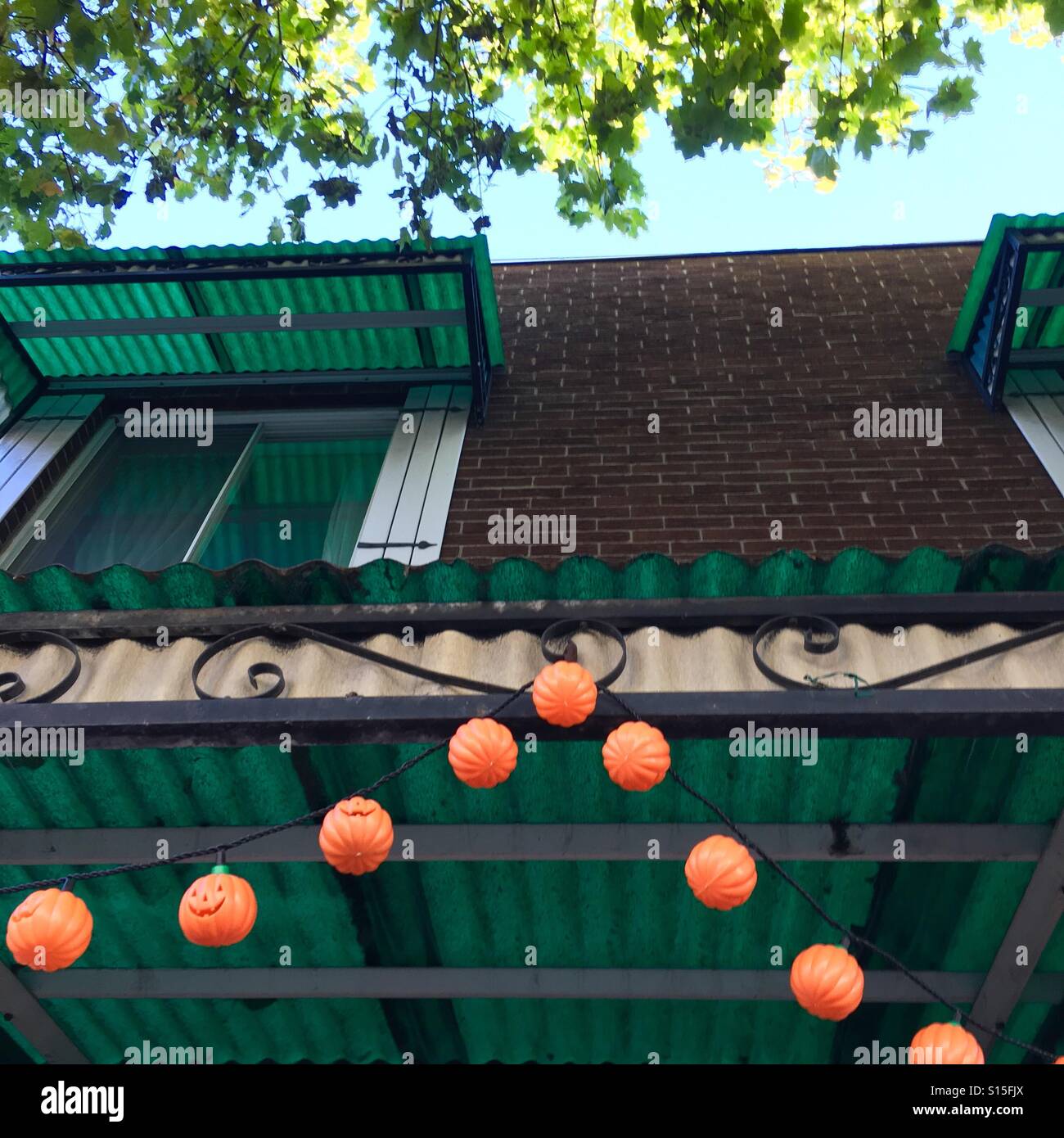 Halloween décorations - Smartphone Captured Stock Image