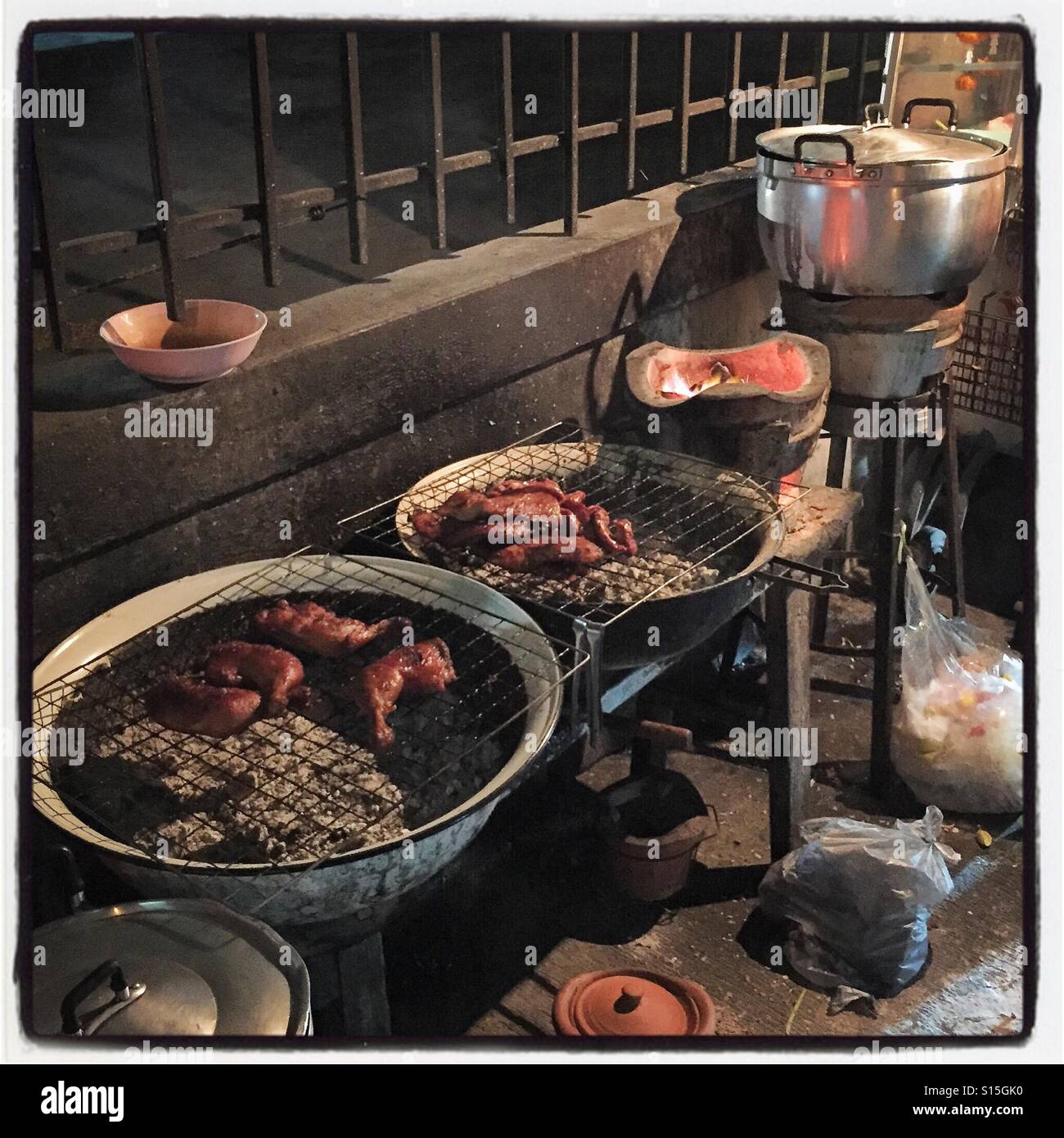 Thai street food Stock Photo - Alamy