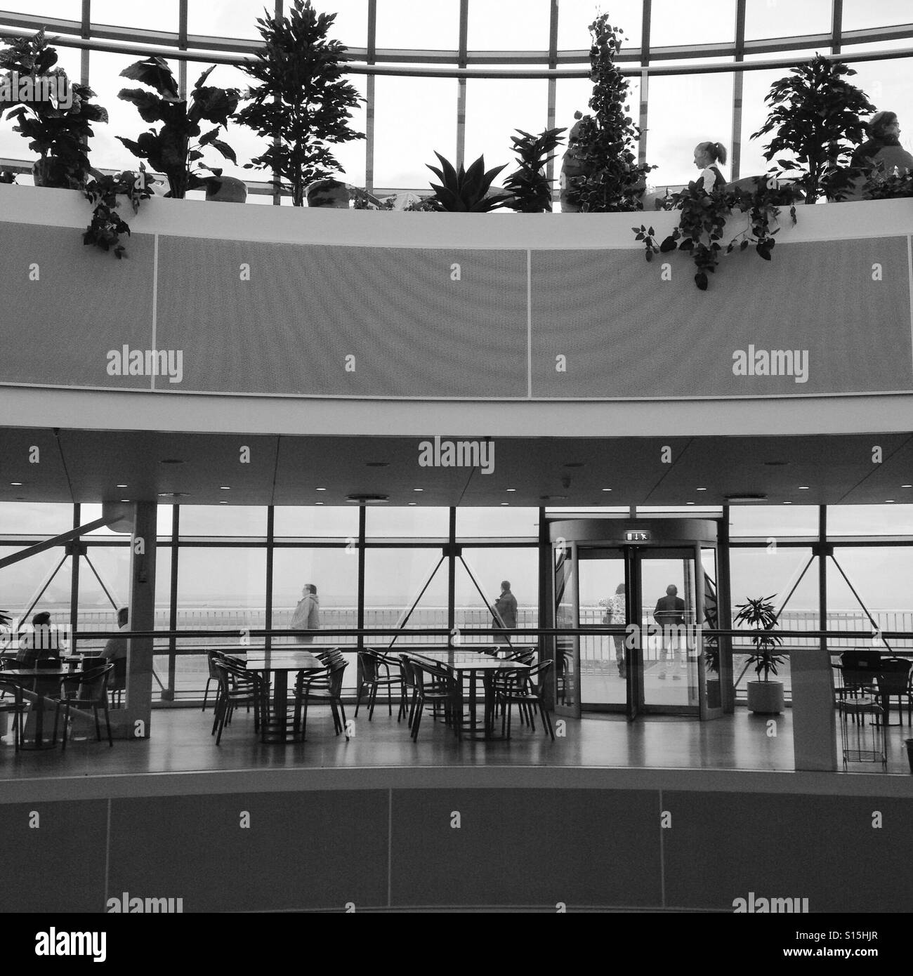 Famous building 'the Pearl' Reykjavik , Iceland - Smartphone Captured Stock Image