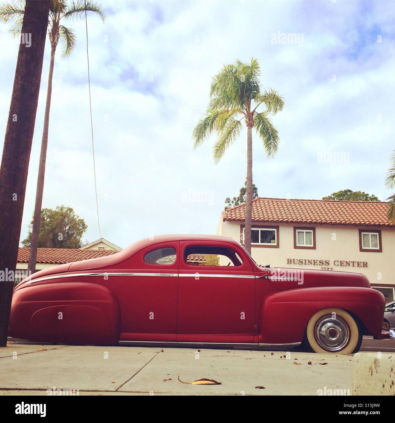 Classic car - Smartphone Captured Stock Image