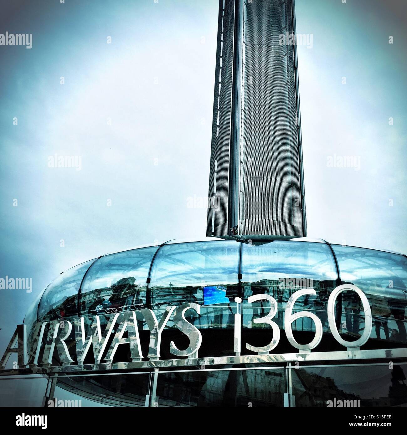 British Airways i360, Brighton, U.K. - Smartphone Captured Stock Image