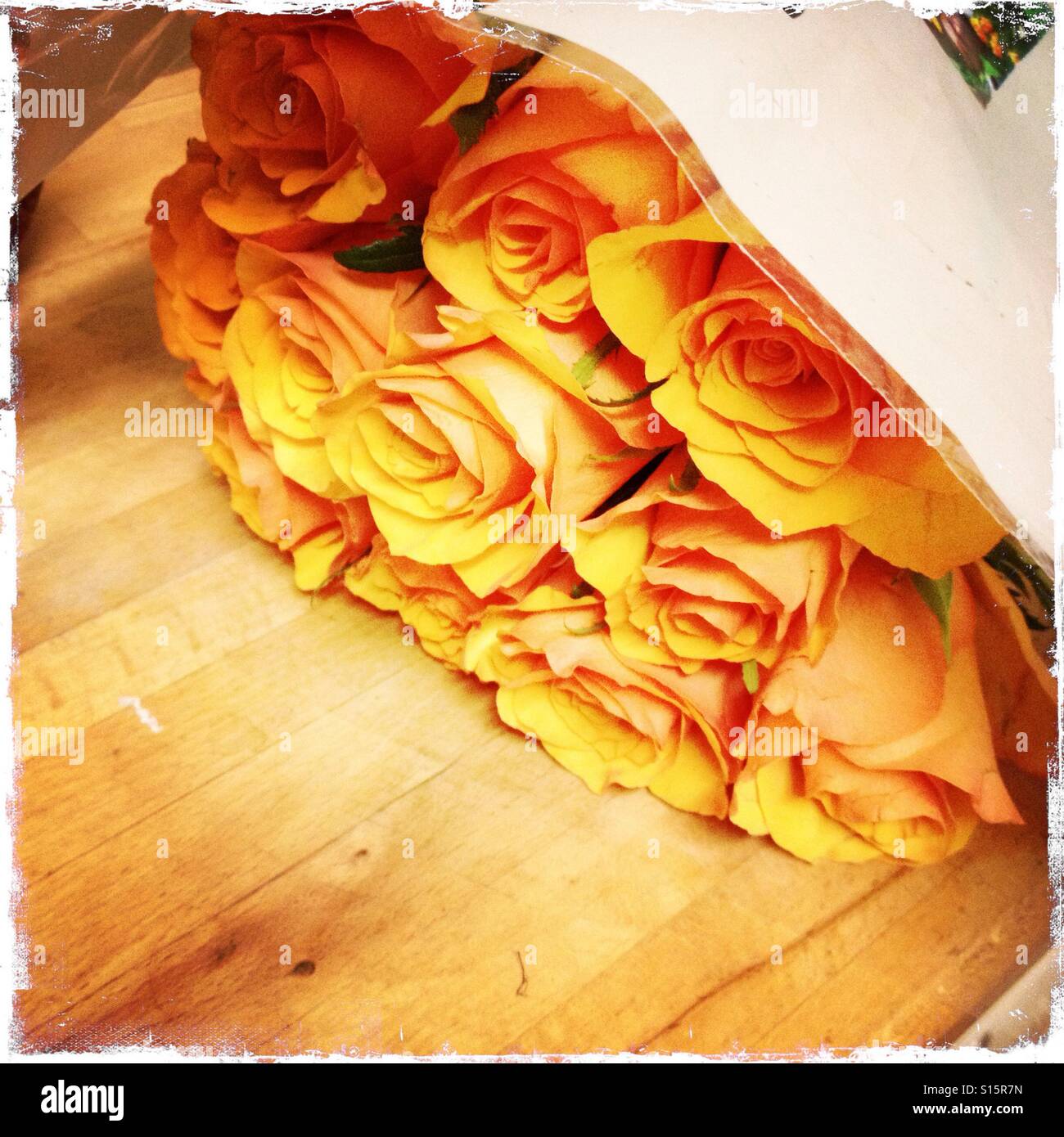 A bunch of roses Stock Photo Alamy