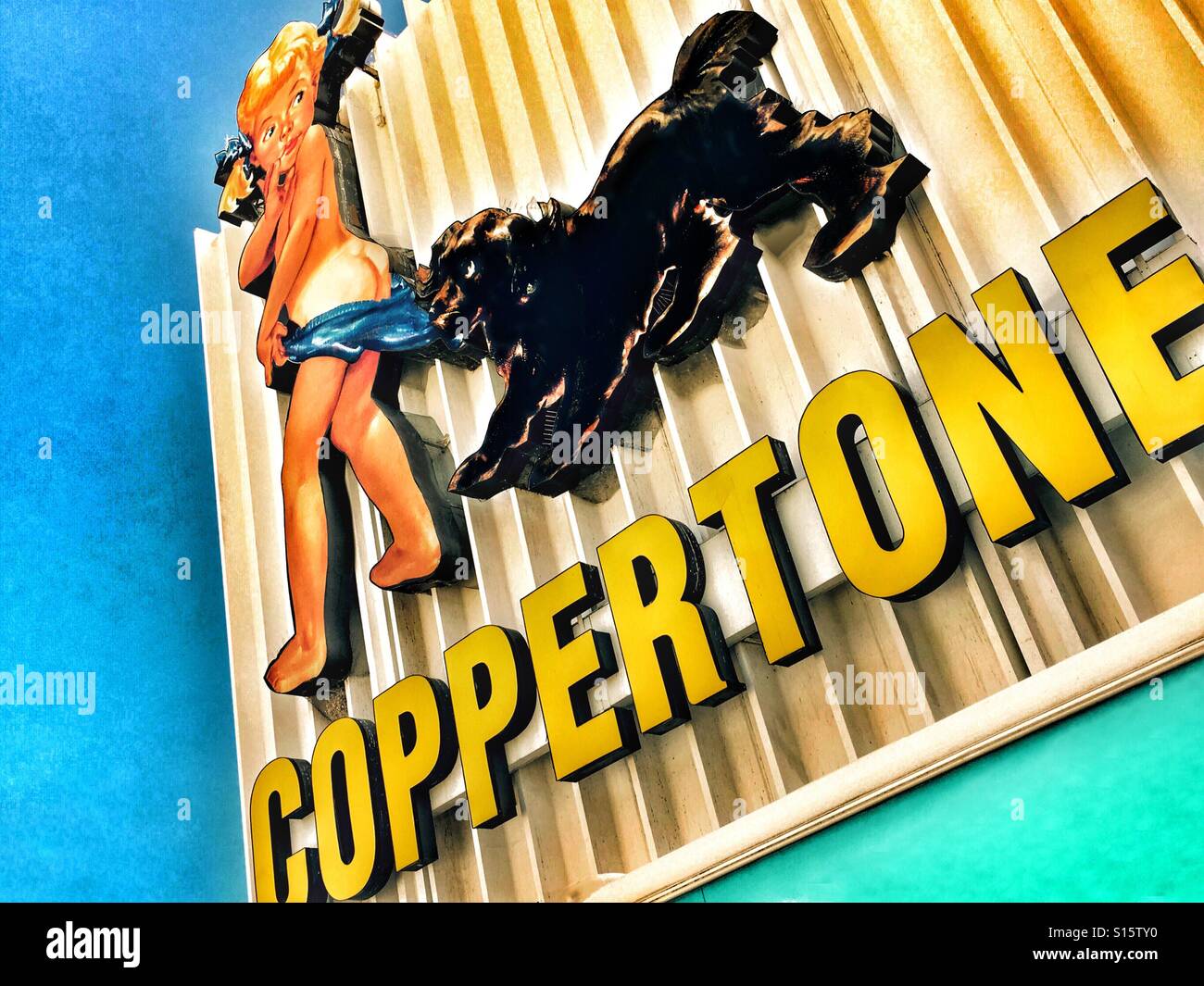 Coppertone hi-res stock photography and images - Alamy