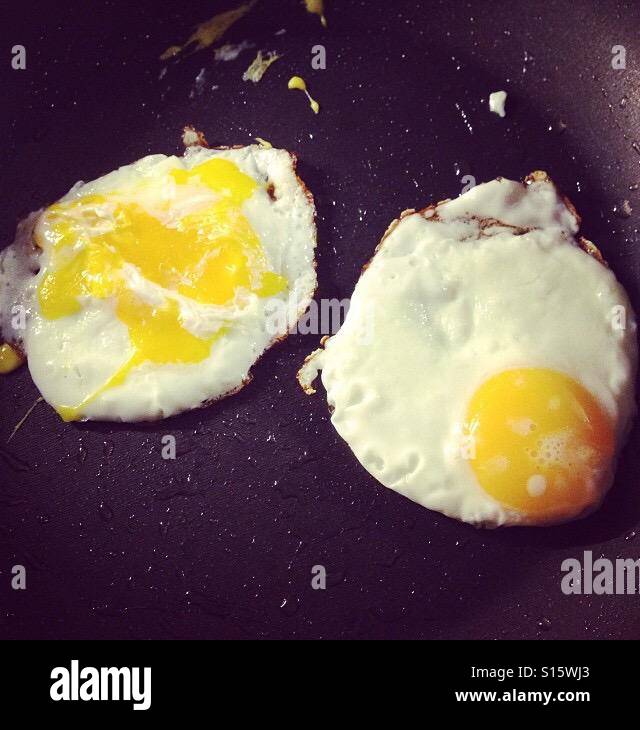 Eggs Gone Wrong Stock Photo Alamy