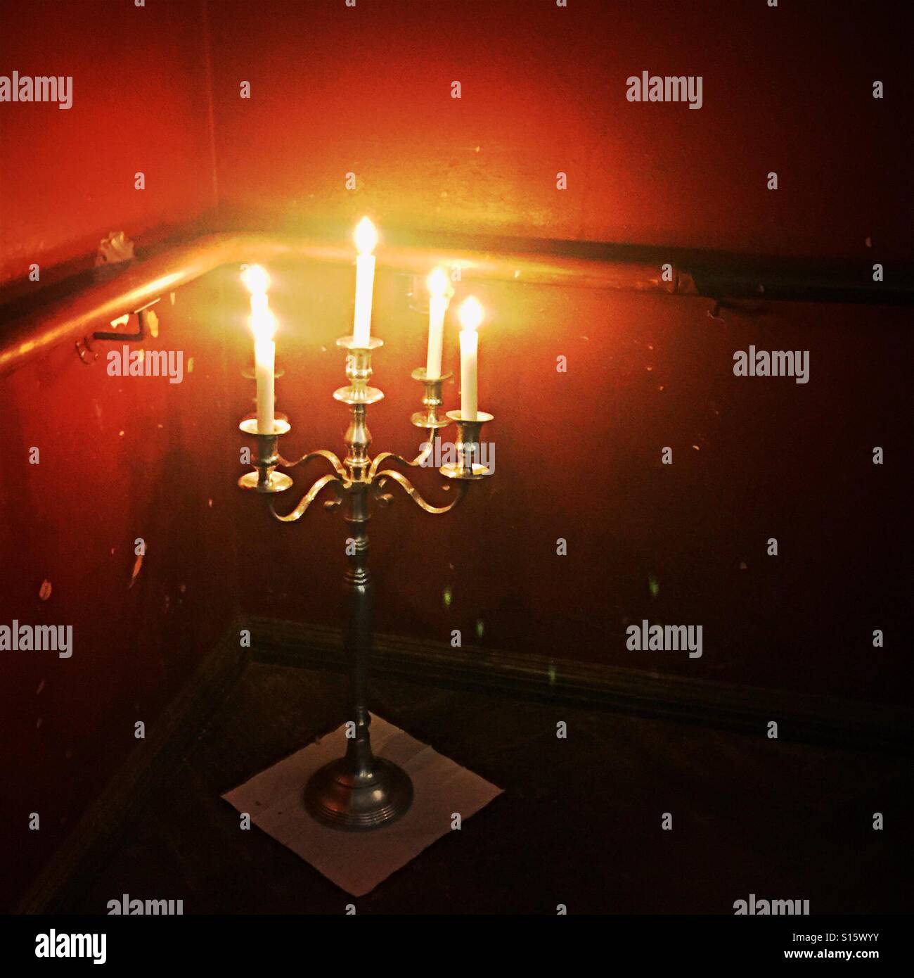 Candelabra candles hires stock photography and images Alamy