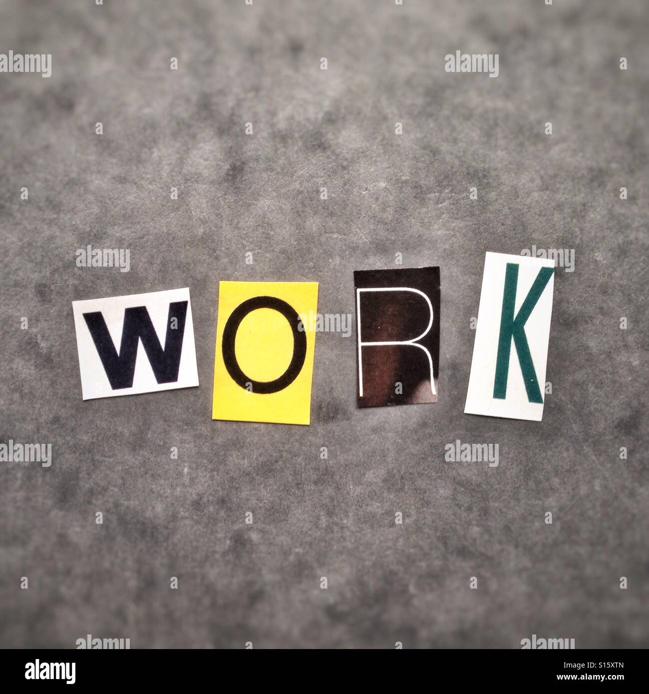 Work - Smartphone Captured Stock Image