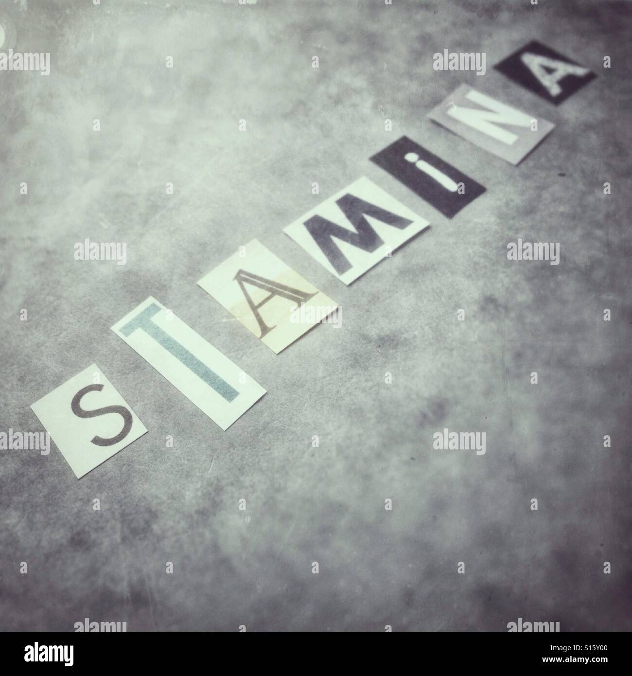 Stamina - Smartphone Captured Stock Image