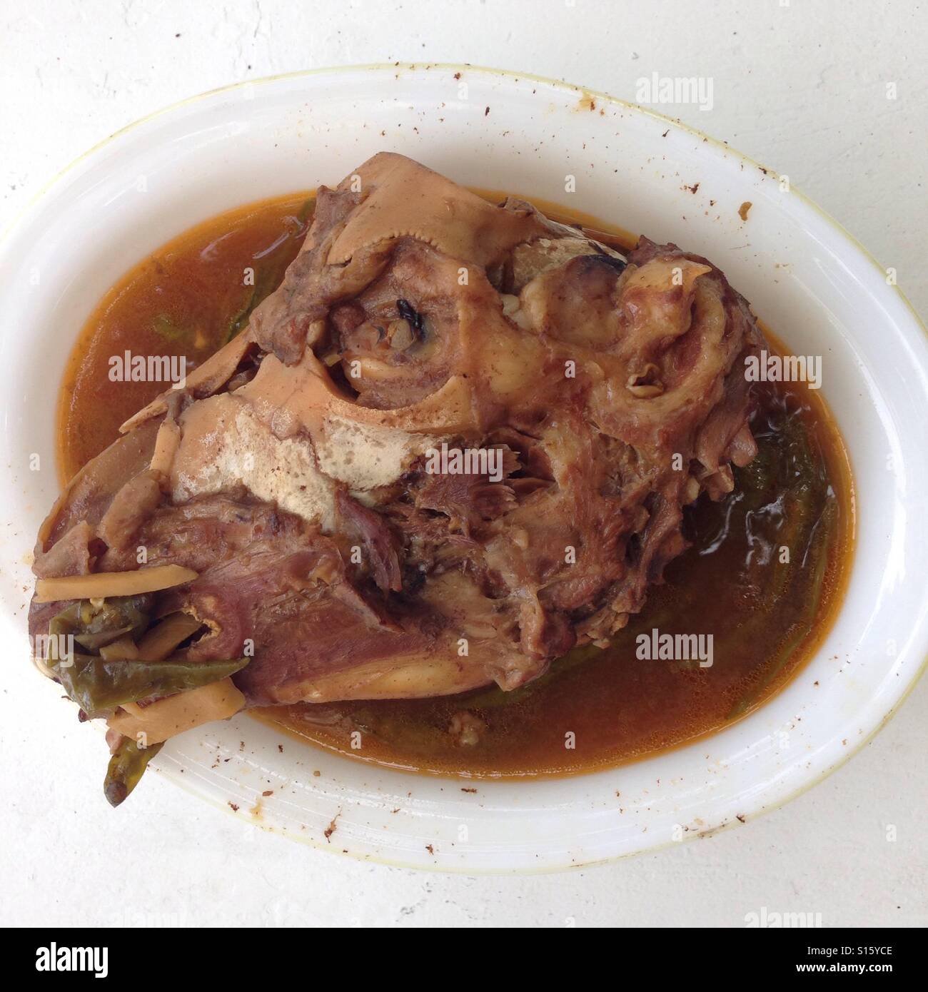 Goat head soup Stock Photo Alamy