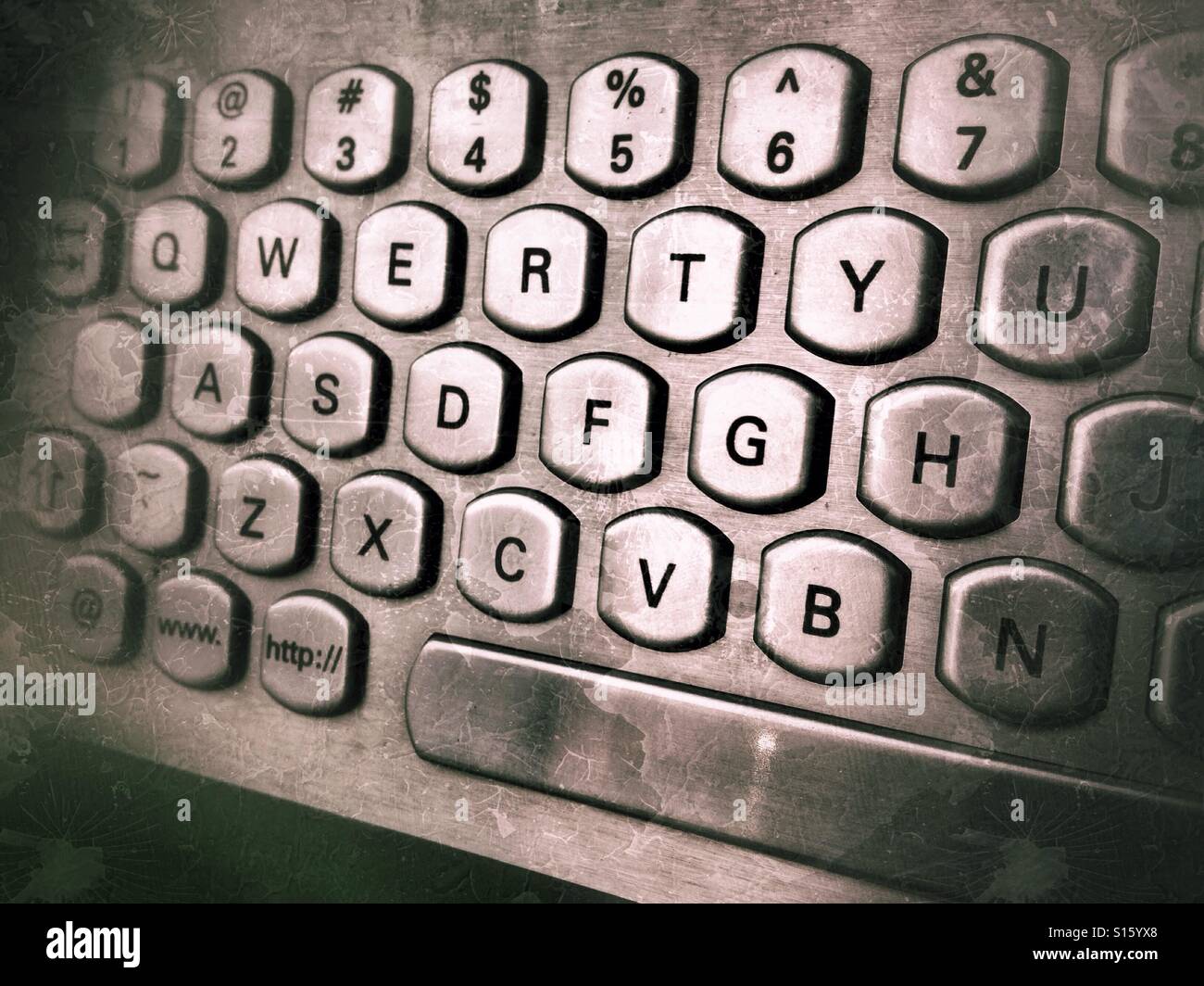Keyboard - Smartphone Captured Stock Image