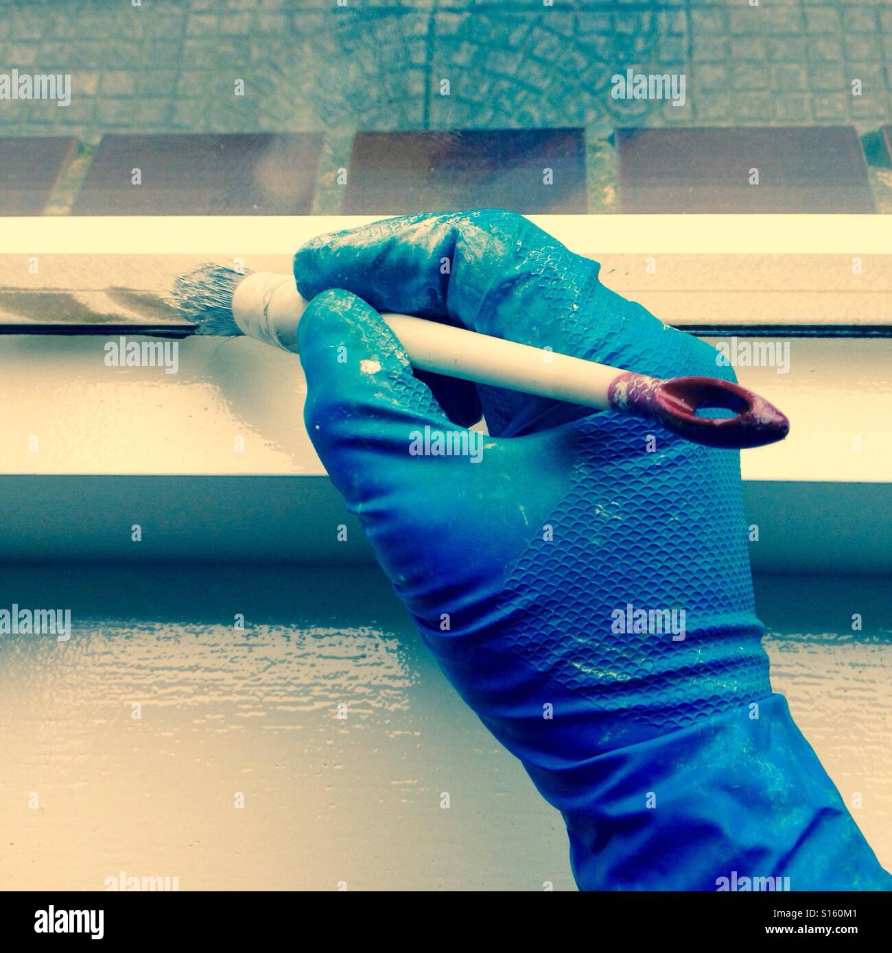 Paint job - Smartphone Captured Stock Image