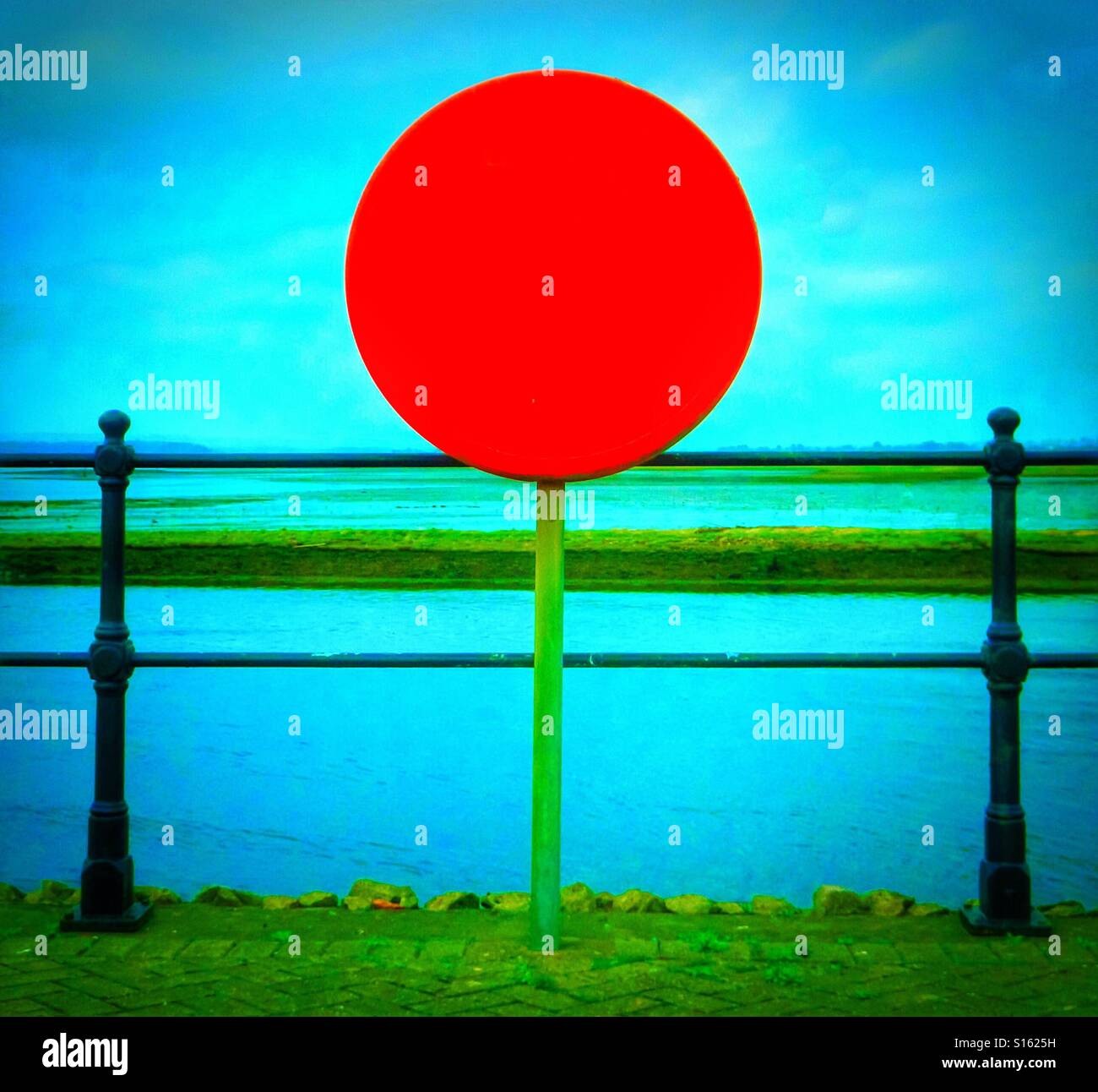 Red lollipop - Smartphone Captured Stock Image