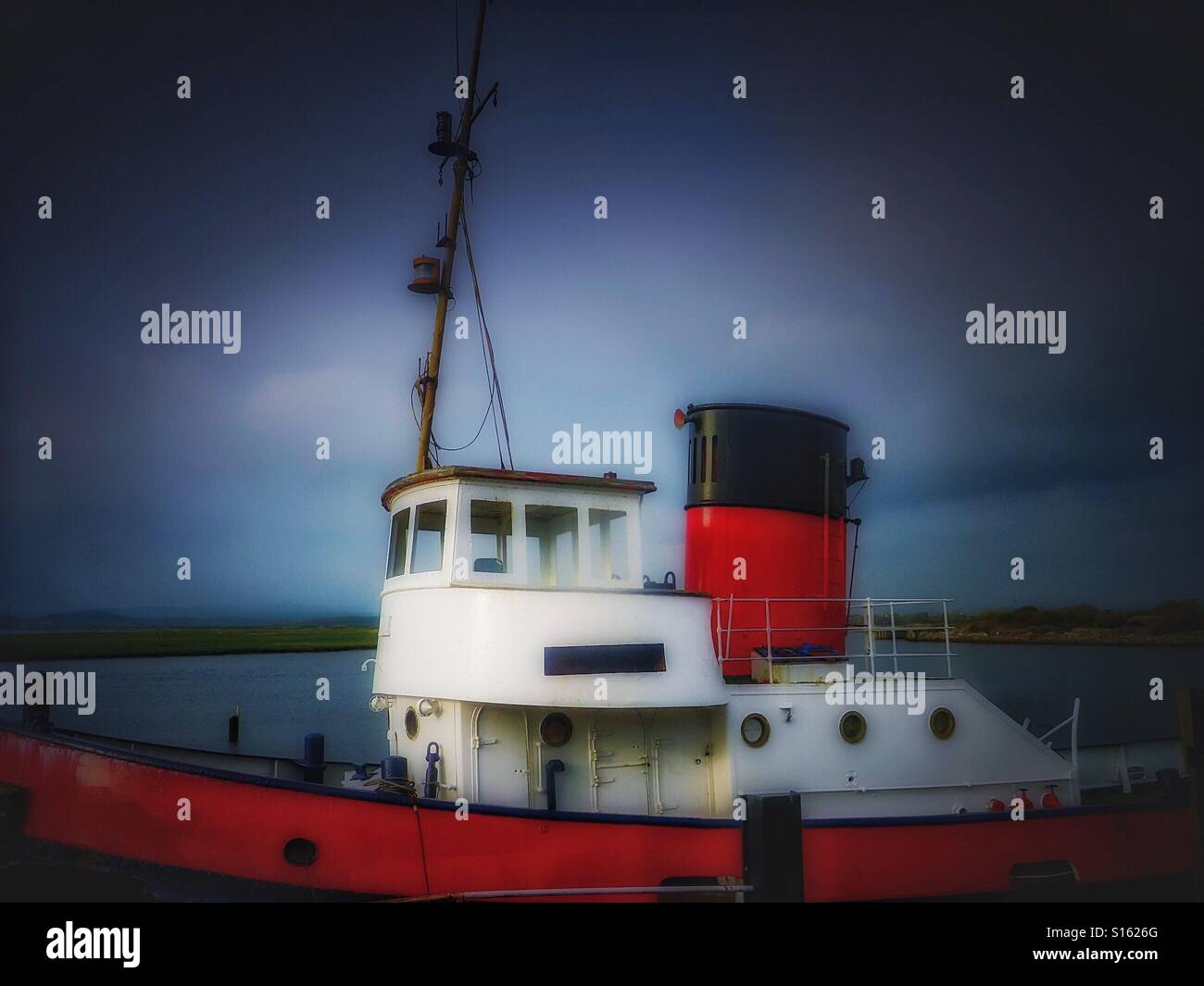 Old steamer - Smartphone Captured Stock Image