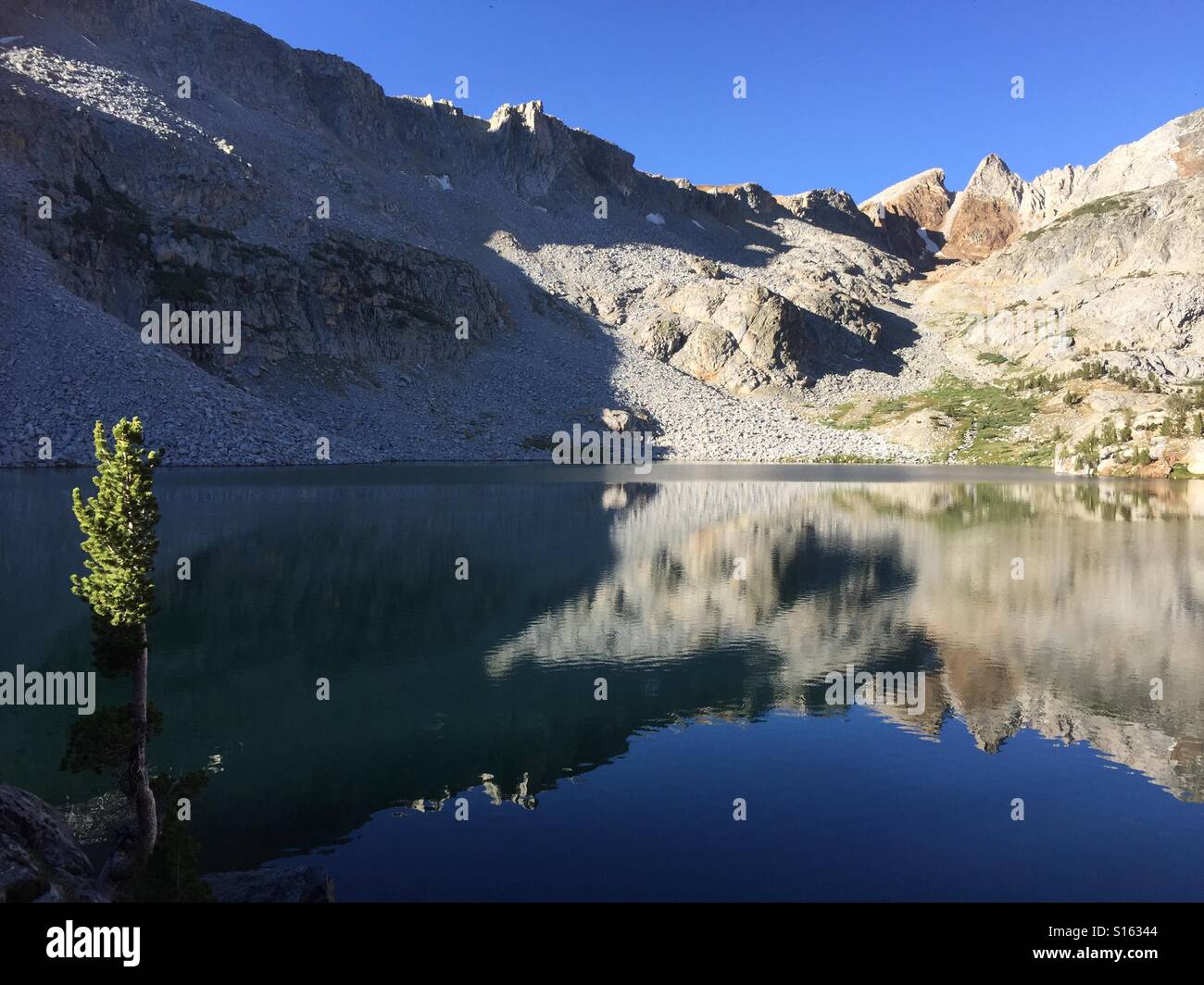 Sierra Reflections Stock Photo
