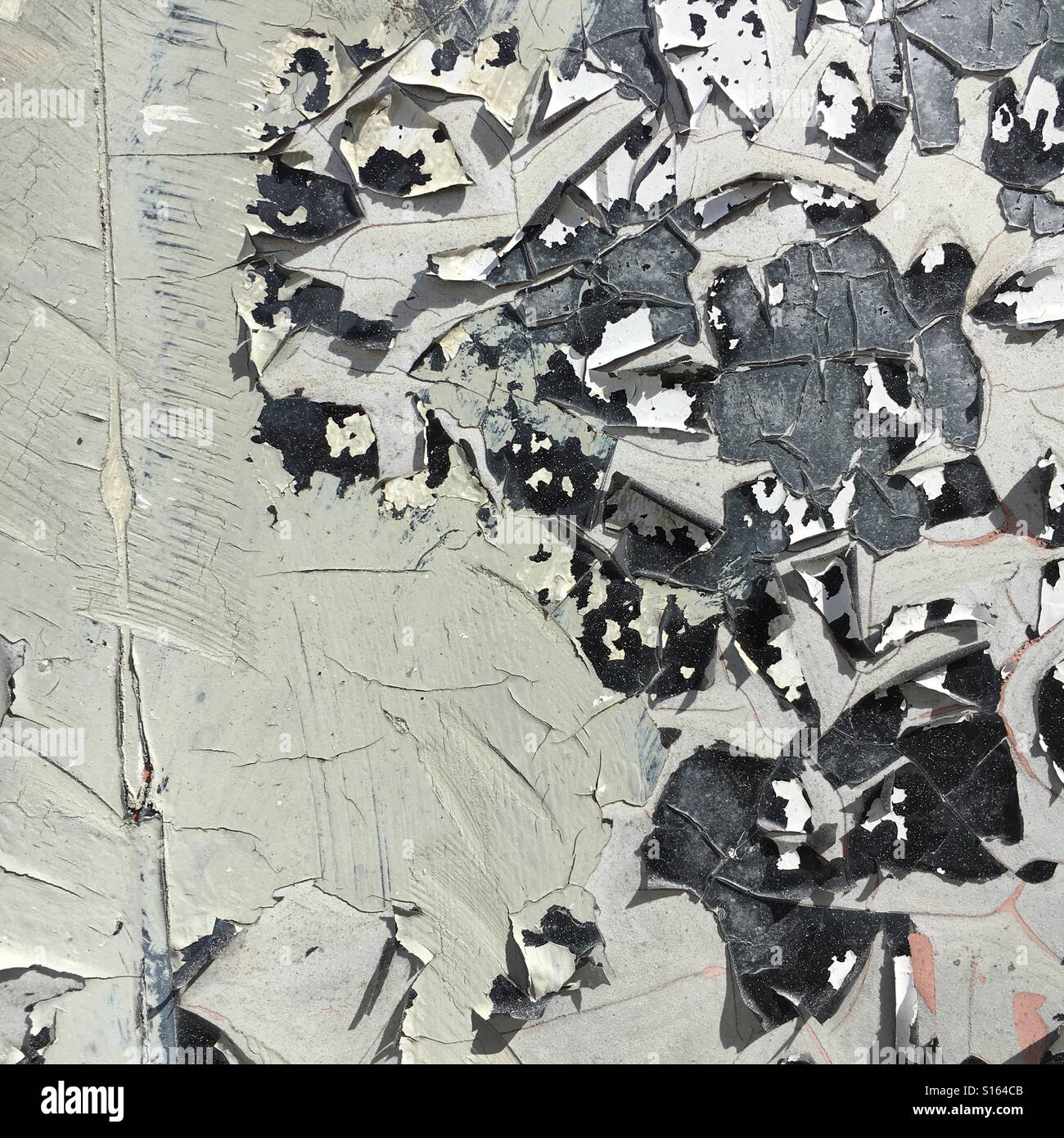 Peeling paint - Smartphone Captured Stock Image