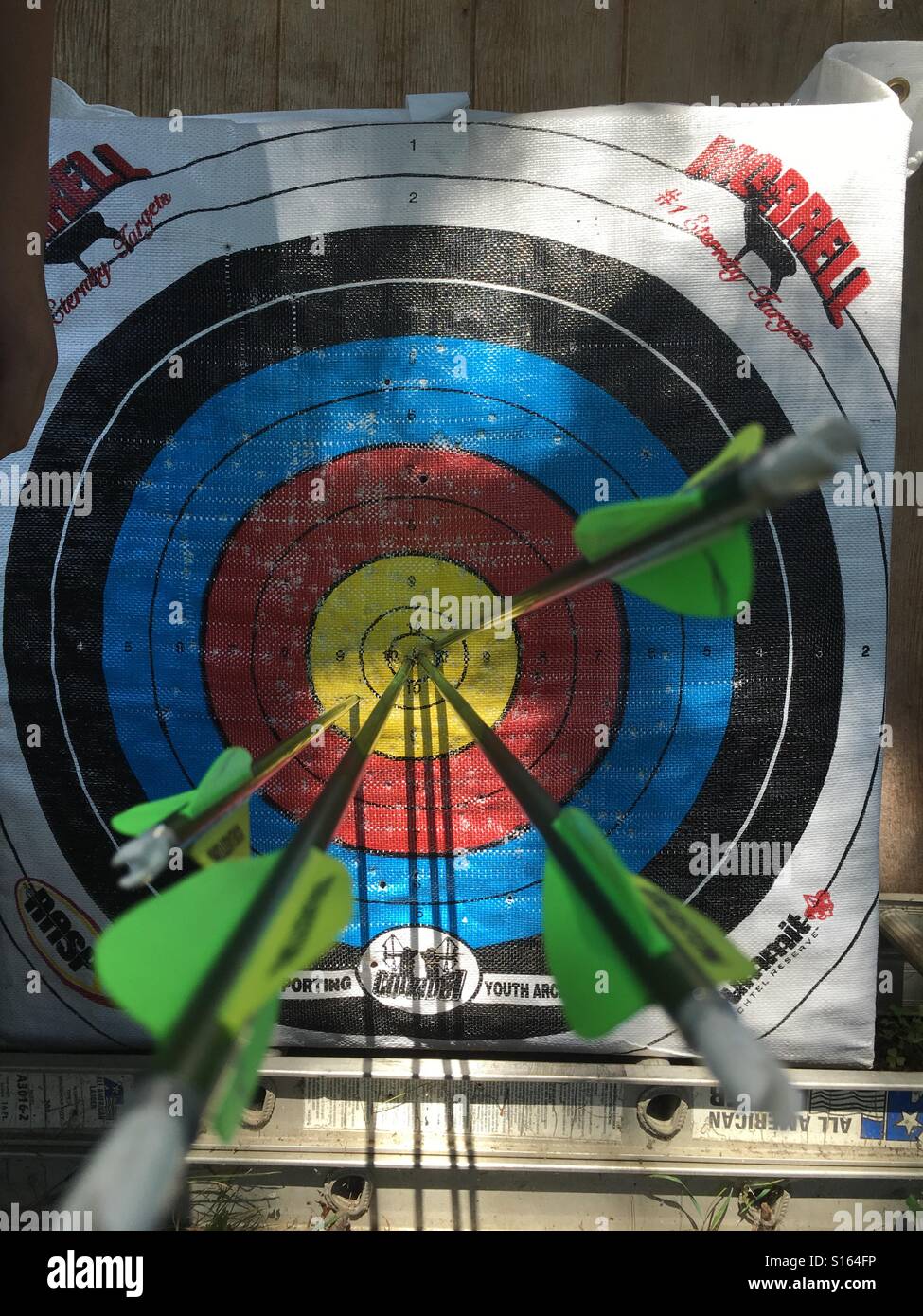 Bullseye target Stock Photo