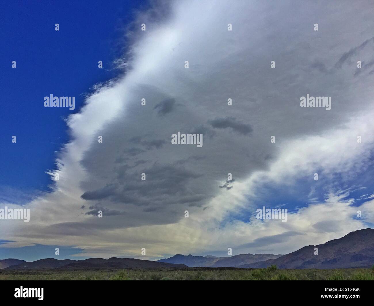 Sierra Cloud Formation Stock Photo