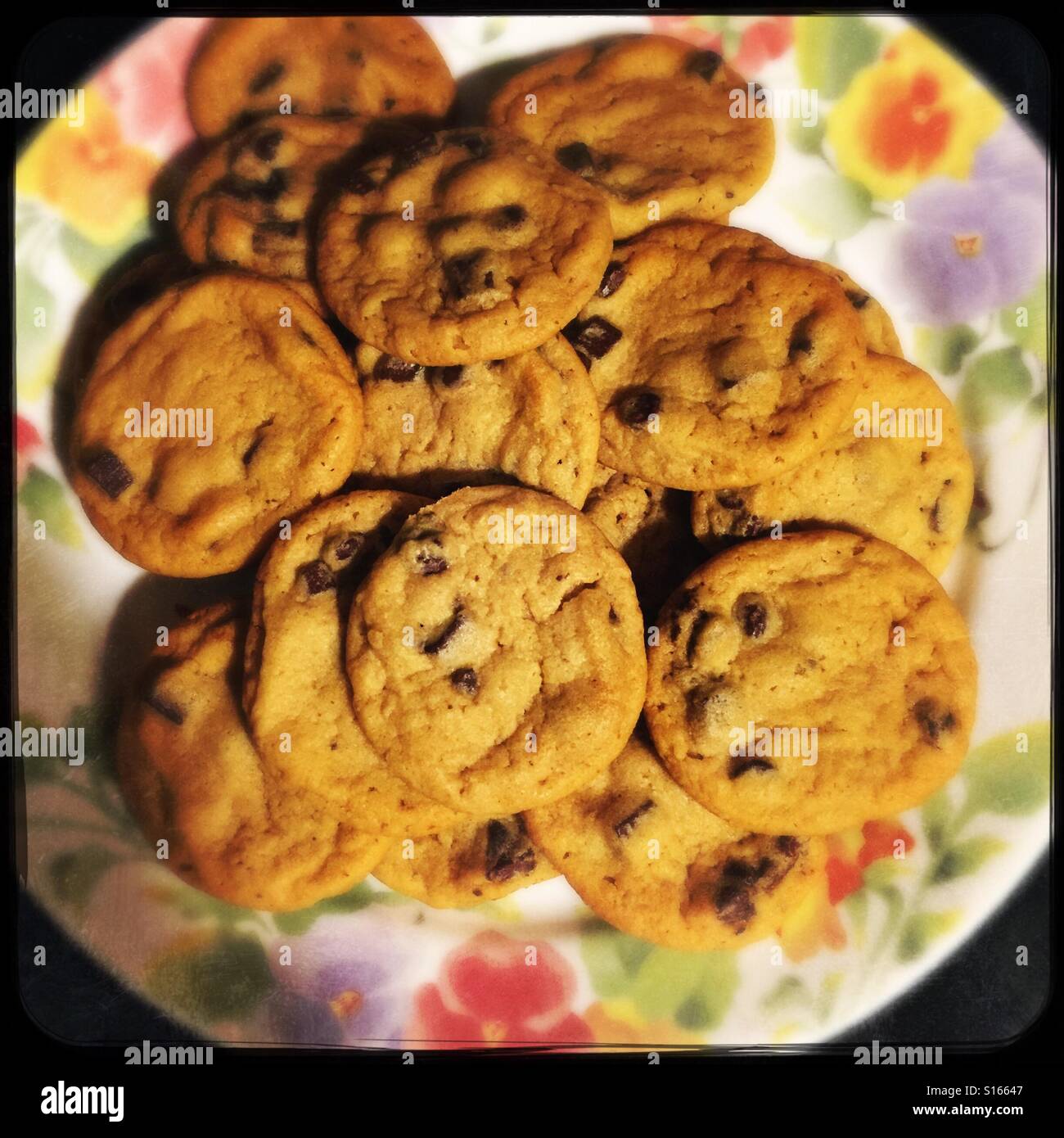 Fresh baked cookies - Smartphone Captured Stock Image
