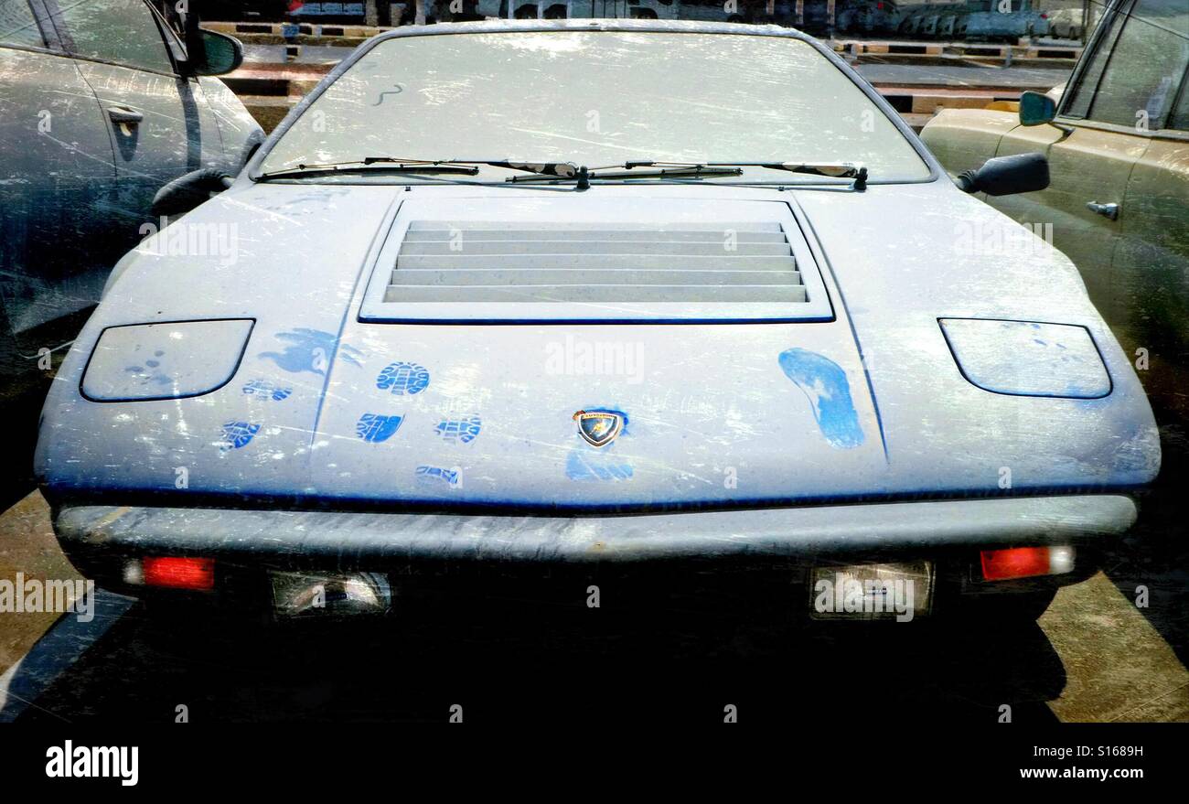 ..'forgotten'.. lamborghini...! - Smartphone Captured Stock Image