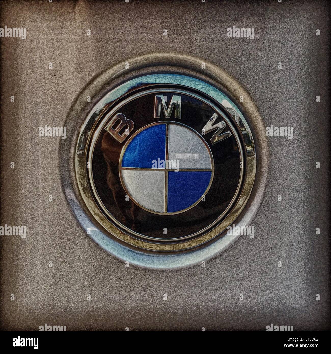 BMW logo Stock Photo