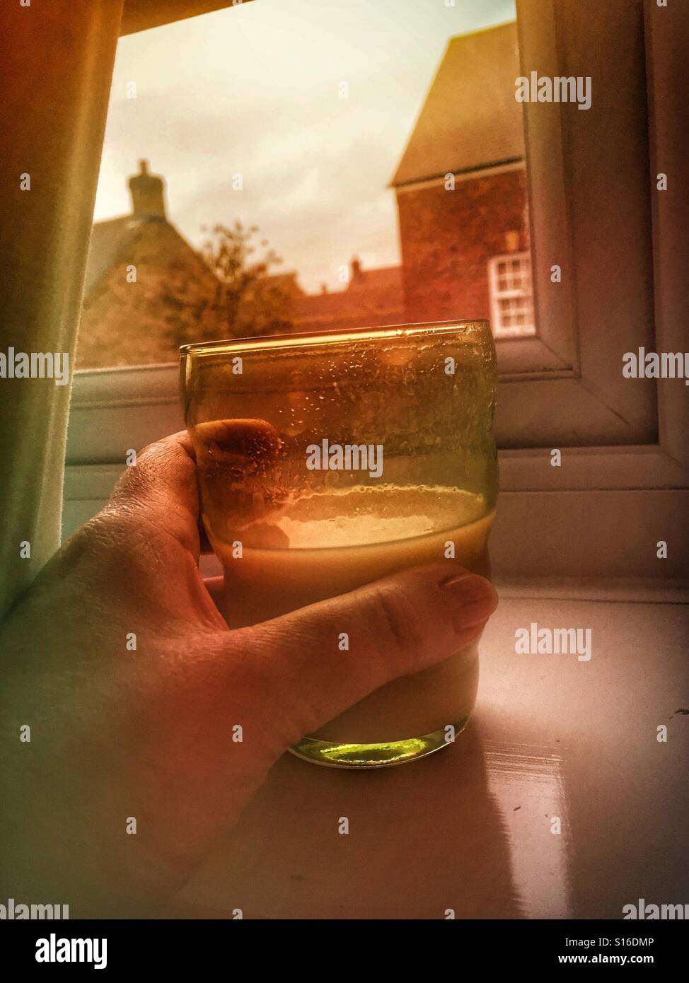 Early morning juice Stock Photo Alamy