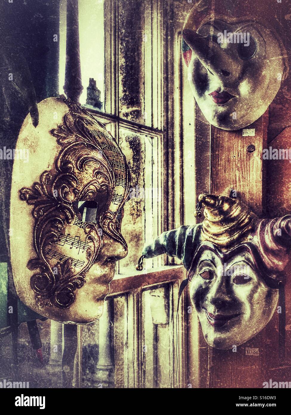 Masks - Smartphone Captured Stock Image