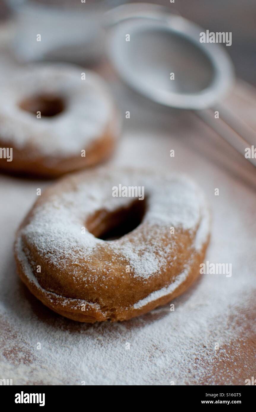 Fresh Doughnuts - Smartphone Captured Stock Image